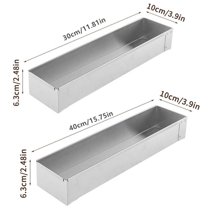 Прямоугольная форма для торта с антипригарным покрытием, форма для тирамису, противень для выпечки торта, нержавеющая сталь, формы для приготовления десерта тирамису, многофункциональная форма для чизкейка