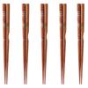 Happy Set of Made In PID0526 J-kitchens Chopsticks, 5, Material Wood, Chopsticks, Japan,