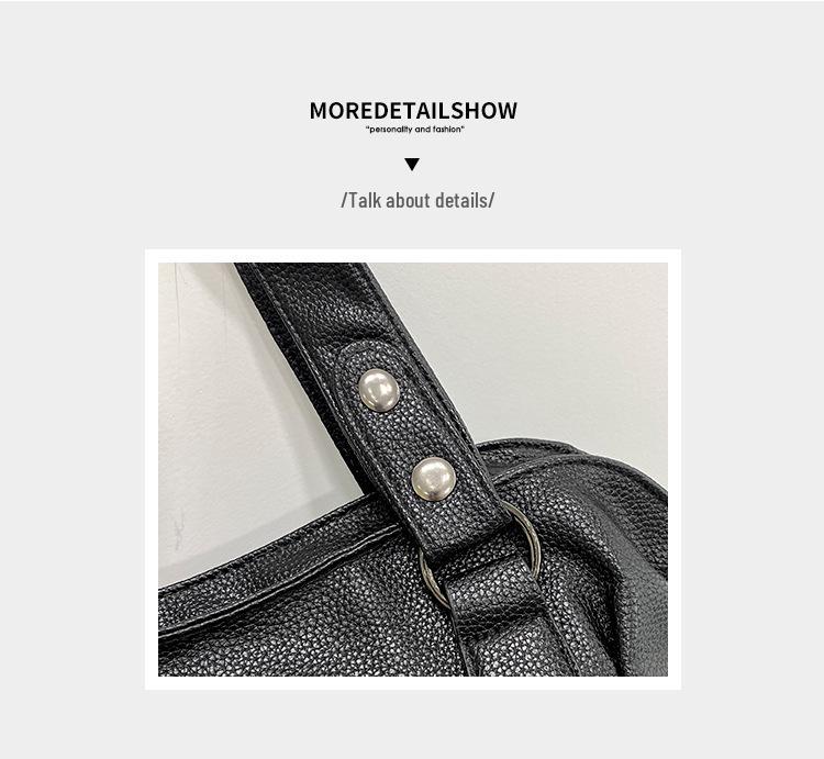 Женская сумка 2025 большой вместимости весна/лето - Модная сумка через плечо и кроссбоди в корейском стиле для мам среднего возраста