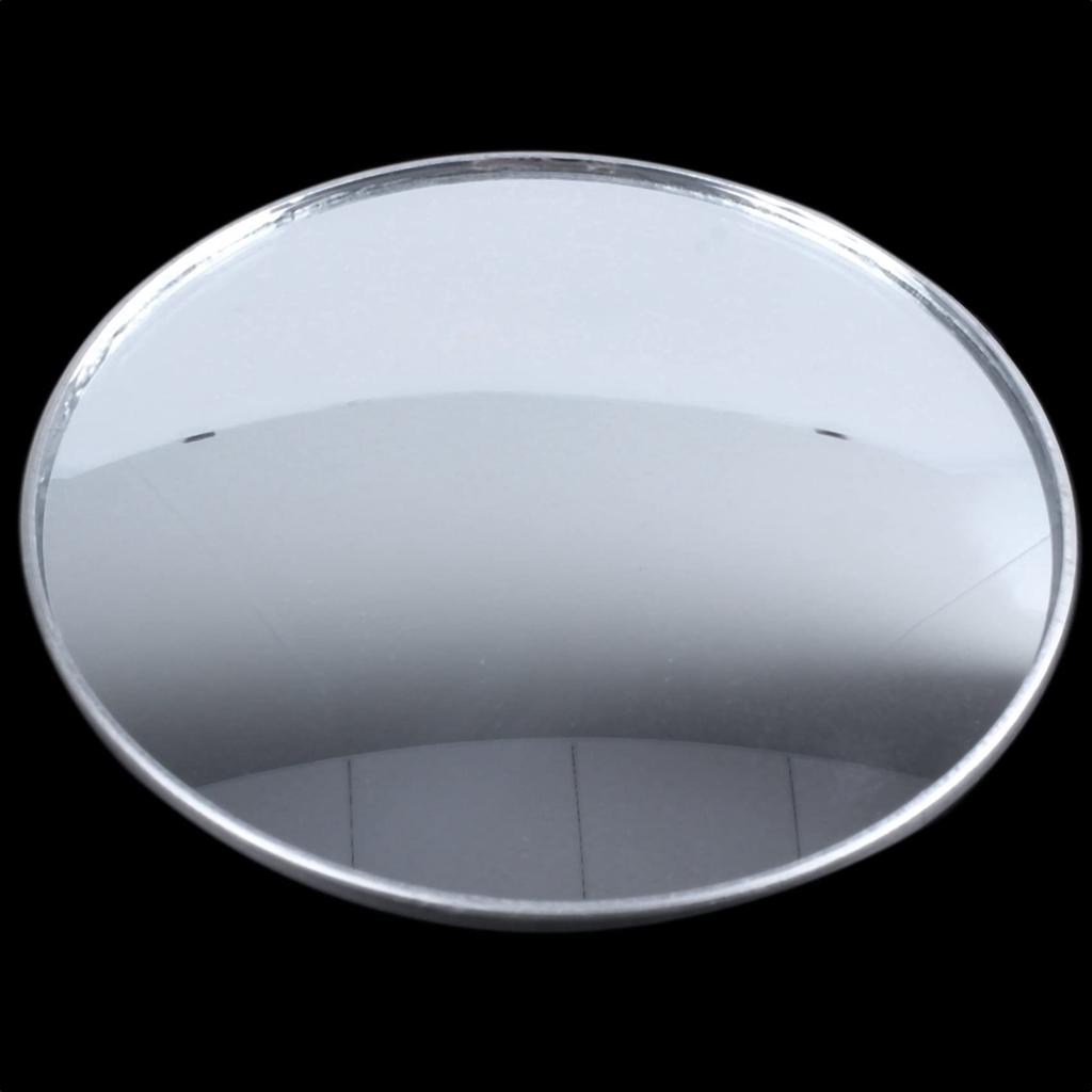 Bunggou 2X Silver Tone 3" Round Convex Rear View Blind Spot Mirror Car Auto Supplies