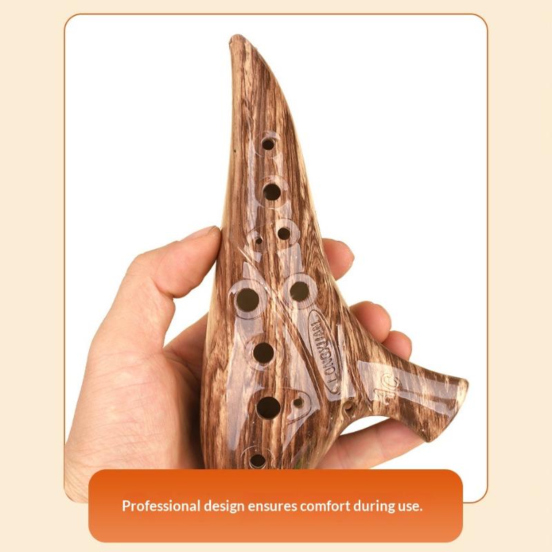 12-дырочная окарина Инструмент Окарины Альт До Тональность Профессиональный Резиновый Инструмент Окарина Для Любителя Музыки Начинающего