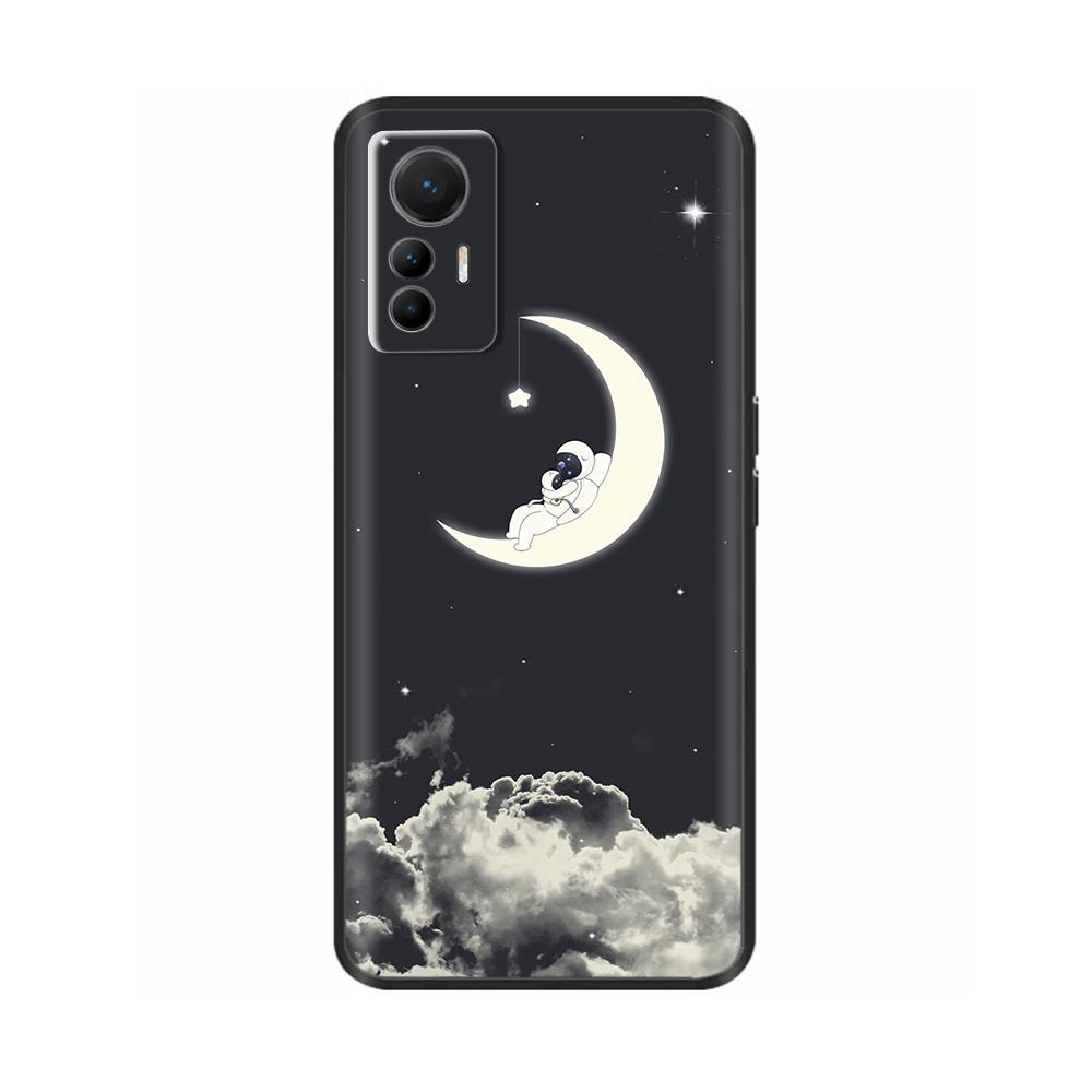 Чехол для Xiaomi Redmi Note 12S Мягкий ТПУ Силиконовая Задняя Крышка Чехол для Телефона Redmi Note 12S Для Чехла Redmi Note 12S Защитные Fundas