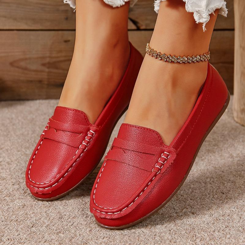 Flat-bottomed Doudou Shoes Spring New Four-season Light Casual Shoes Fashion Lazy One-pedal Women's Shoes Round Head Women's Single Shoes