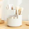 360° Swivel Makeup Brush Container, Makeup Brush Storage, Brush Holder, Makeup Brush Holder White