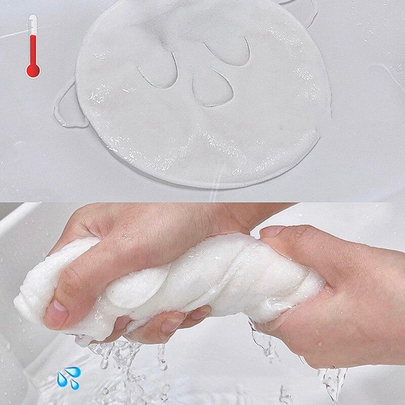 Белое полотенце для лица Увлажняющее и гидратирующее Салон красоты и Маска для холодного и горячего компресса Утолщенное полотенце для лица из кораллового флиса KTY