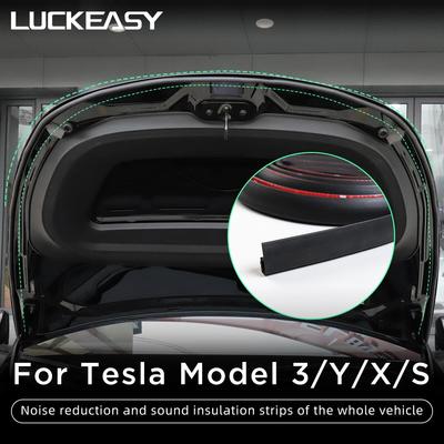 Для Tesla Model 3 YXS комплект уплотнителей для дверей автомобиля, звукоизоляция, шумоизоляция, уплотнительная полоса, 2023, внешние аксессуары
