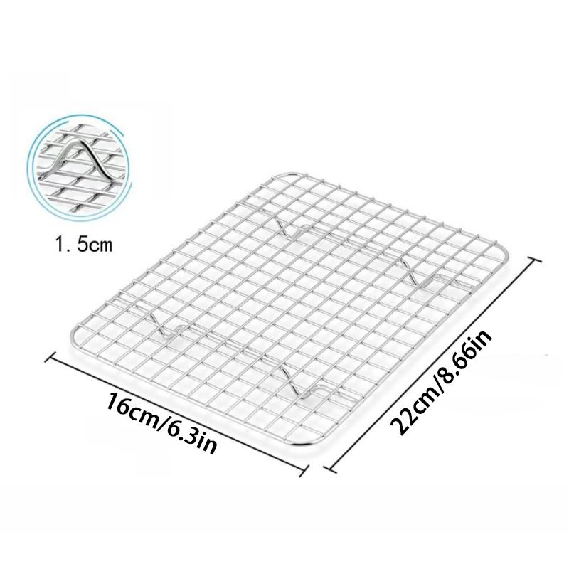 Решетка для охлаждения хлеба для барбекю из нержавеющей стали, подставка для сушки, решетка для охлаждения, противень для выпечки, бытовые инструменты для выпечки, кухонные принадлежности