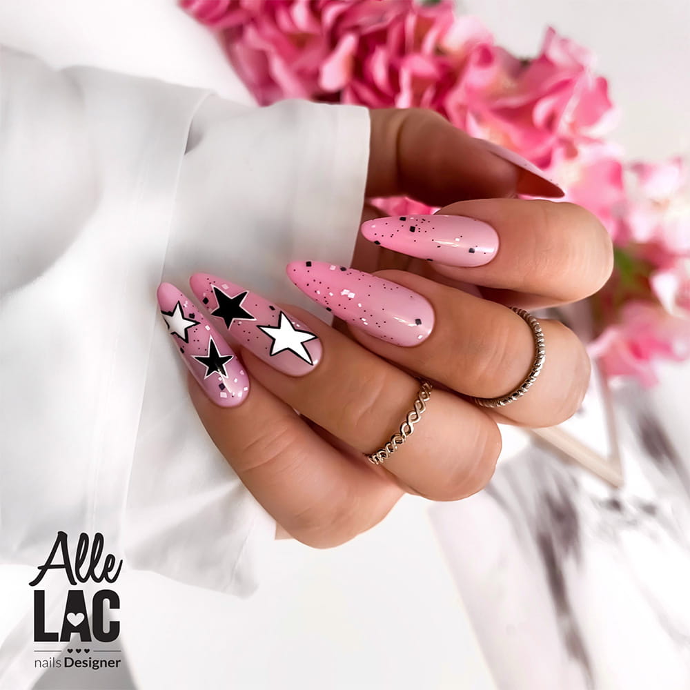 LED/UV Gel Polish hybrid nail polish AlleLac Fizzy Cocktails Collection No. 106 5