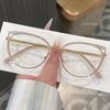 Элегантная оправа очков «кошачий глаз», блокирующая синий свет, женская, защита от синего света, компьютерные очки, модная оправа, очки для чтения, женская