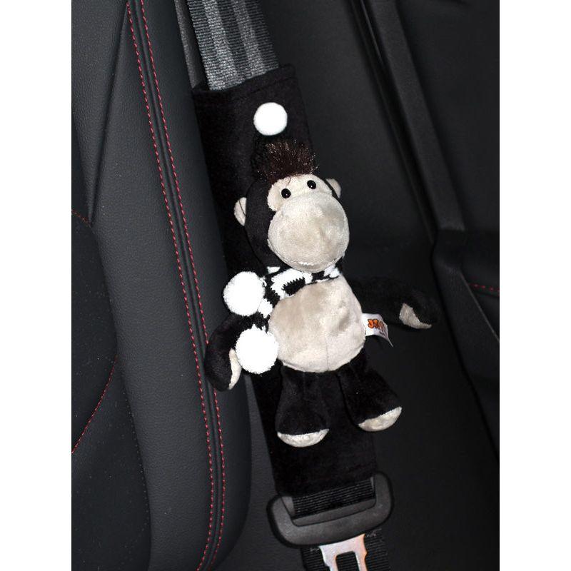 Car Seatbelt Shoulder Pads, Cute Little Animal Plush Anti-Neck-Strangling Car Decoration Ornaments, New Car Gifts for Girls