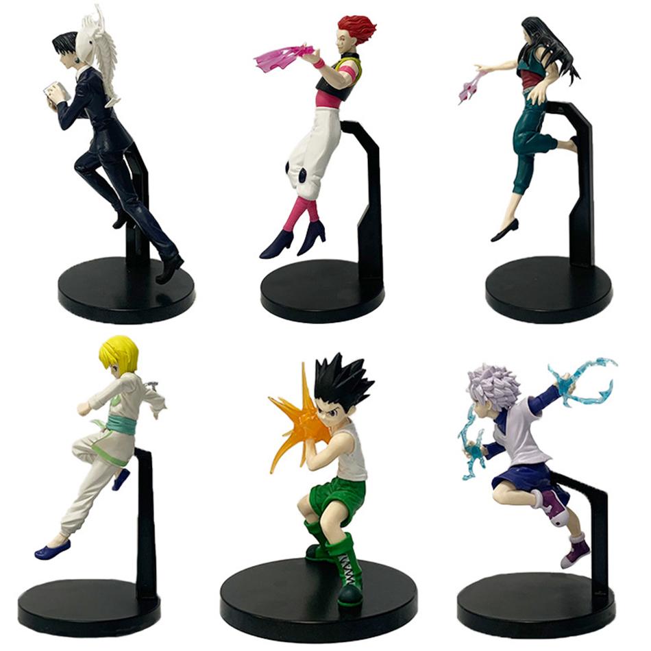 15-23 см Hunter x Hunter Хролло Люцифер Аниме Фигурка Хисока Фигурка Действия Killua Zoldyck Курапика Фигурка Коллекционная Модель Игрушка
