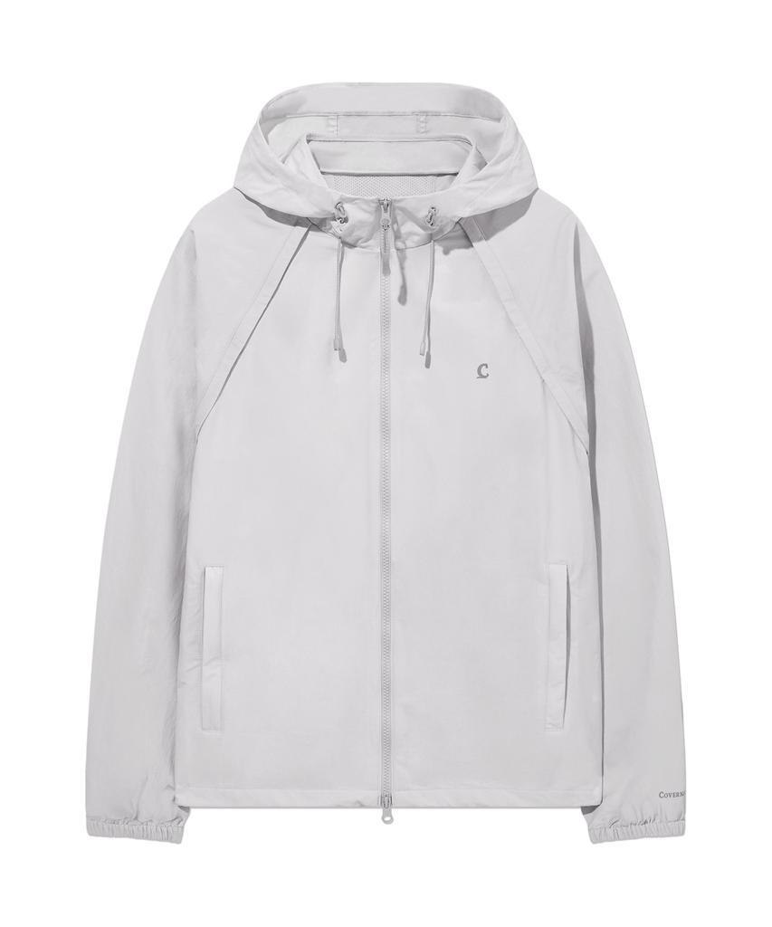 Covernat Pertex Detachable Windbreaker Jacket Light Gray