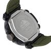 Casio Серия PRO TREK - Дисковый двойной дисплей Наручные часы для альпинизма и активного отдыха с питанием от солнечной энергии Многофункциональные Ударопрочные и водонепроницаемые PRW-6600YB-3PR
