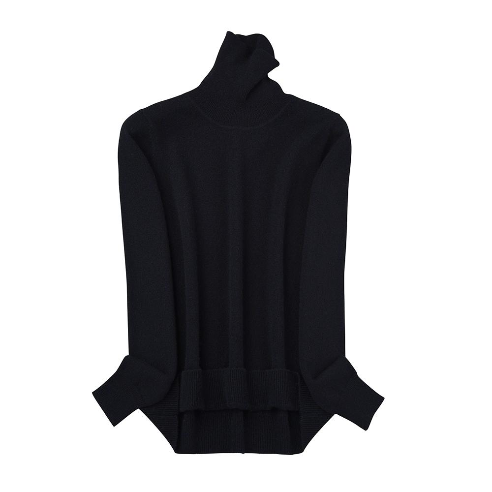 Womens 100% Cashmere Turtleneck Pullover Sweater