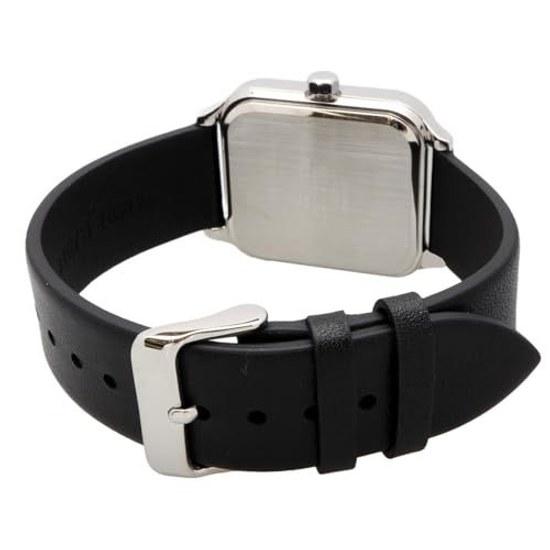 CASIO Стандартные Аналоговые Мужские Часы с Фазами Луны MTP-M305L-1A2V Черный Кожаный Ремешок Международная Модель