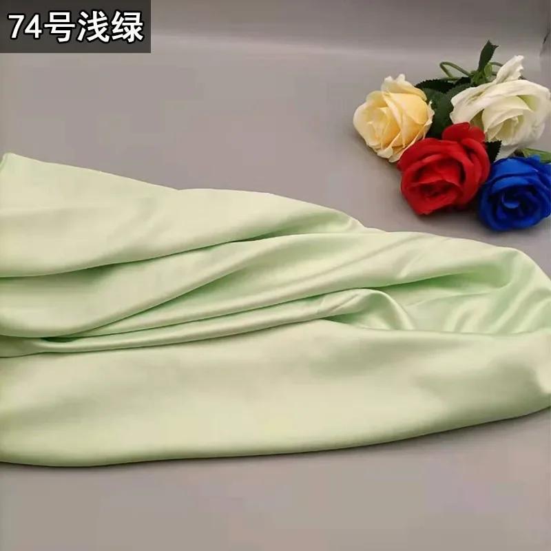 100x150 см атласная ткань по метрам для рубашек, платьев, пижам, шитья, гладкая однотонная ткань высокой плотности, сине-белая, мягкая ткань