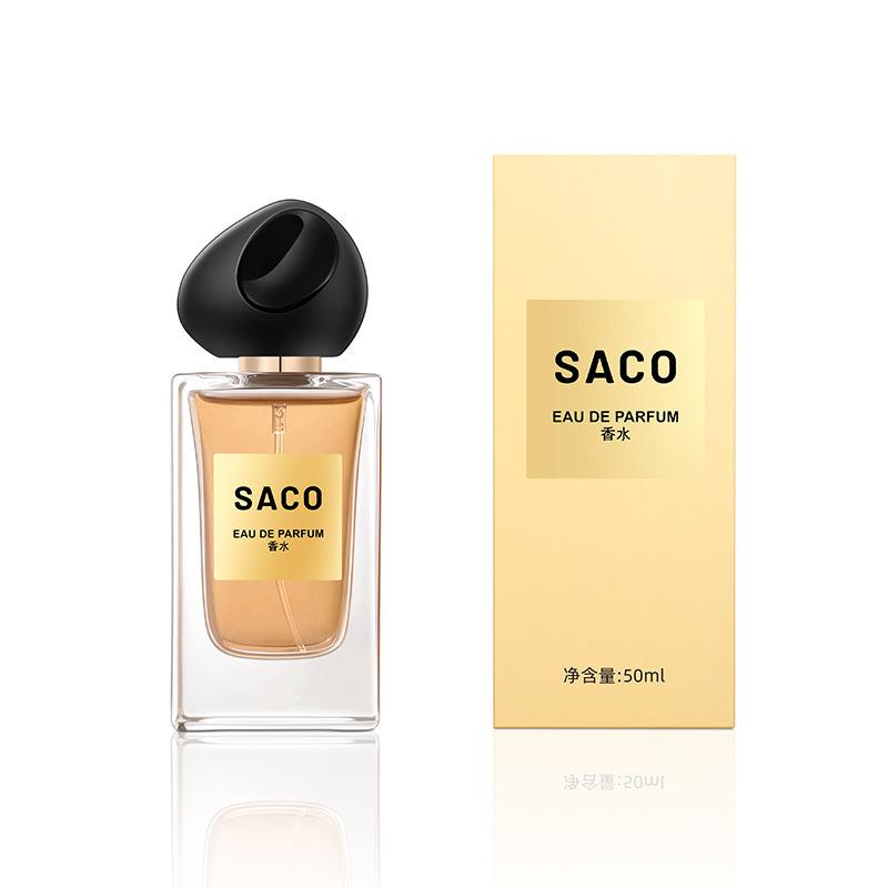 SACO Fresh Temperament Women's Sandalwood Woody Perfume is a water-based and long-lasting fragrance with a light fragrance