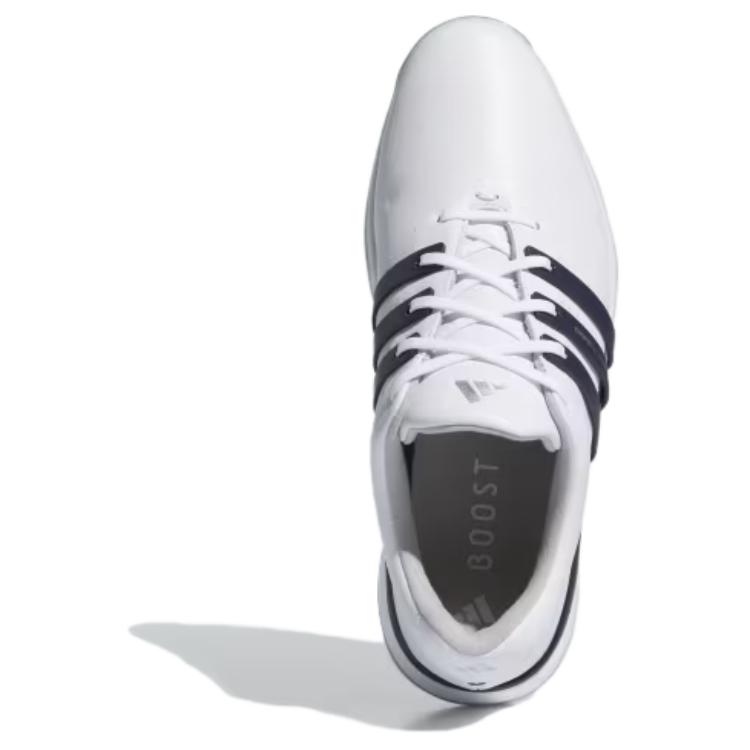 adidas Tour 360 24 Golf White Collegiate Navy Мужские кроссовки Cloud-White Silver-Metallic IF0245