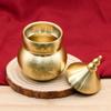 Feng Shui Chinese Brass Wu Lou Gourd Treasure Statue Home Decoration Table Bookshelf Ornaments Fortune Protection