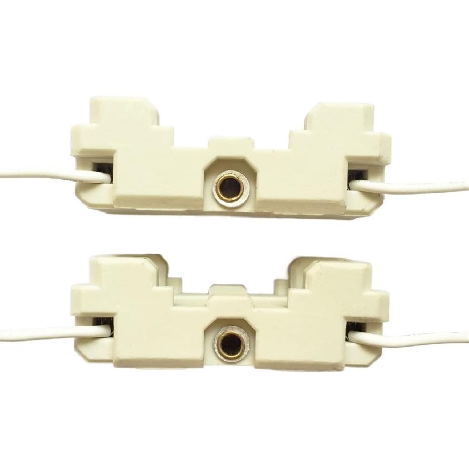 4pcs G53 Lamp Socket, G53 AR111 Lamp Holder, Ceramic, G53HID LED Socket 250V 2A Light Holder Converter