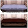 Winter Plush Car Seat Cushion Set: Thick Short Pile, Wool, Rabbit Hair, Non-Slip, 3-Piece