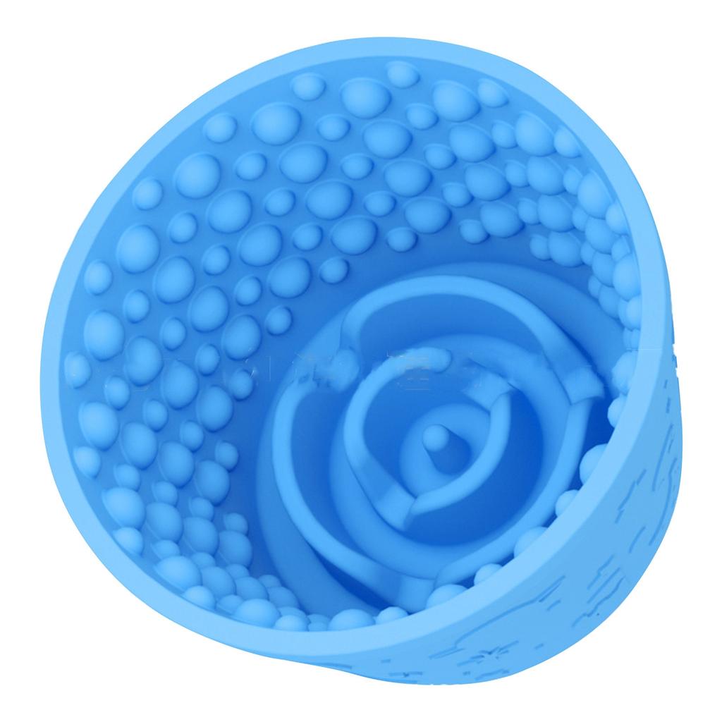 Dog Lick Bowl. Anxiety Relief Dog Licking Mat Freezer Dispenser. Non-Slip Anti-Choking Silicone Slow Feeder Lick Bowl For Small Dogs