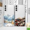 Креативный чехол для телефона с зимним горнолыжным поселком для Oppo Reno 13F 12 11 10 Pro Plus 8T A79 A58 A92 Find X3 Lite, прозрачный, мягкий