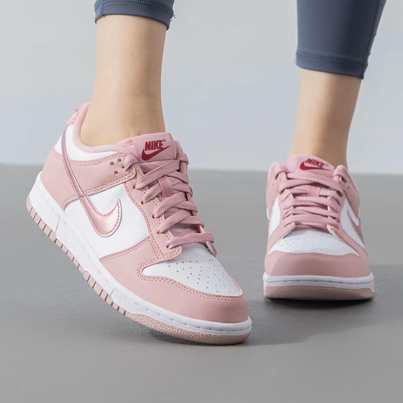 Nike Dunk Low Розовый Вельвет GS DO6485-600