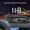 HUD Проекционный дисплей Беспроводной Питание от солнечной энергии Электрический компонент Многофункциональный USB HUD Дисплей для автомобиля
