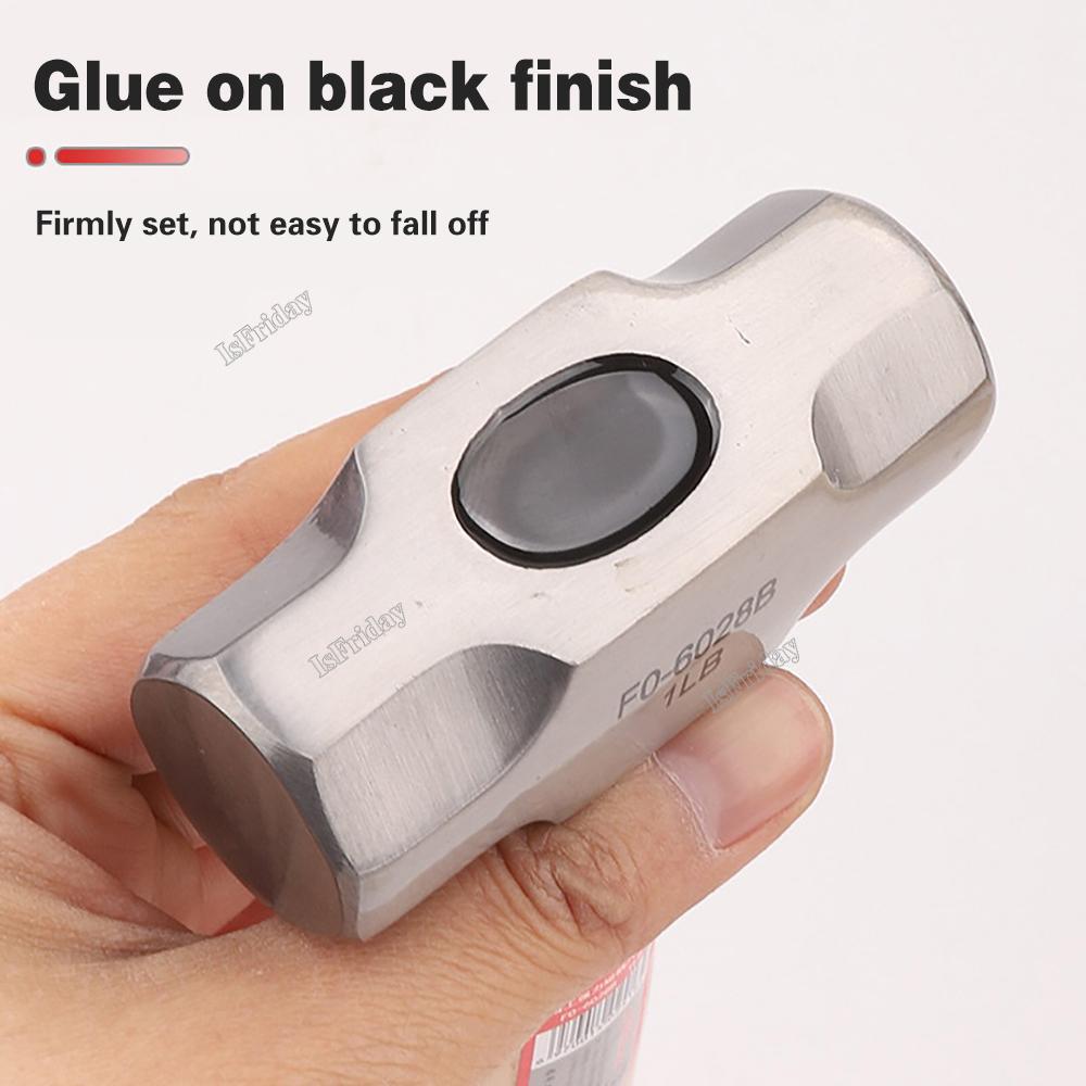 Мини-молоток FO-6028B Молоток восьмигранный с короткой рукояткой из массива дерева 1 фунт Высокоуглеродистая сталь Маленький молоток Ручной аппаратный инструмент