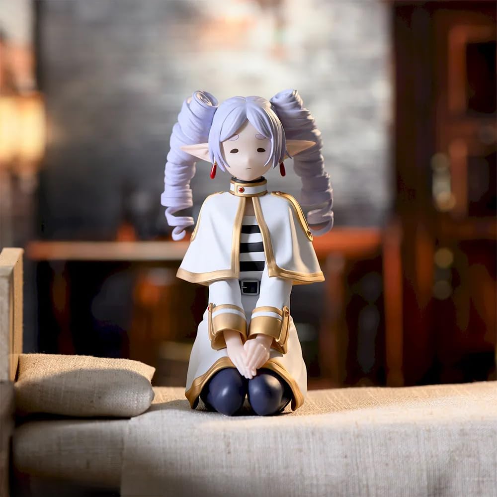 Фрирен: Премиальная фигурка Chocokone     "Фрирен" с длинными локонами - Коллекционная фигурка в стиле фэнтези-аниме