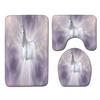 Unicorn Bathroom Floor Mat Toilet Three-Piece Set