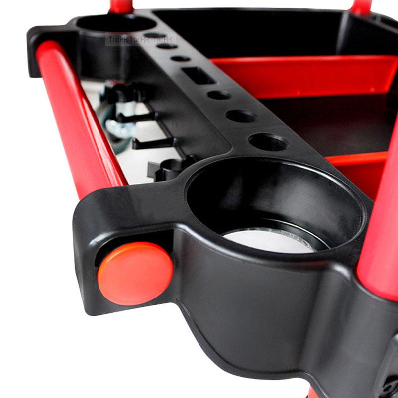 Тележка для шкафа для инструментов с подвесной пластиной, трехслойная тележка для инструментов, инструменты для ремонта в мастерской, ящик для инструментов для хранения инструментов