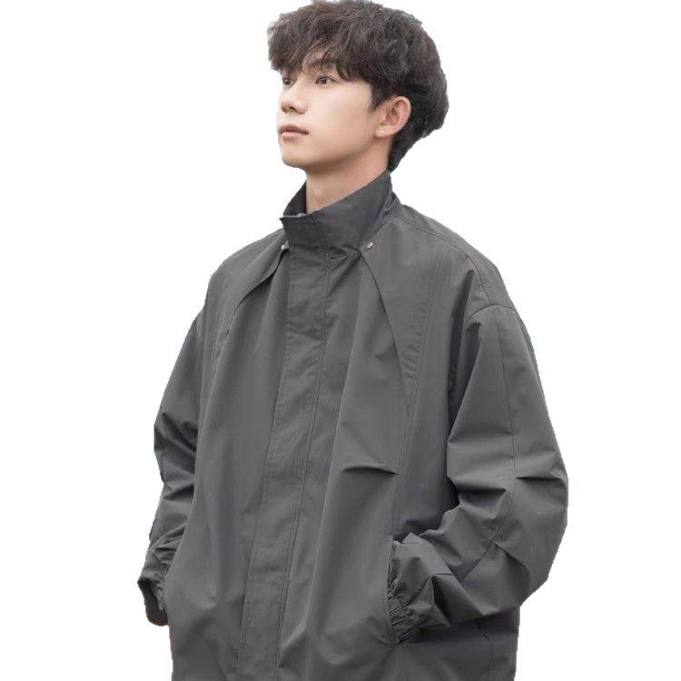Унисекс весенне-осенняя быстросохнущая куртка для альпинизма: Водонепроницаемая, Ветрозащитная, Рабочая одежда со стойкой