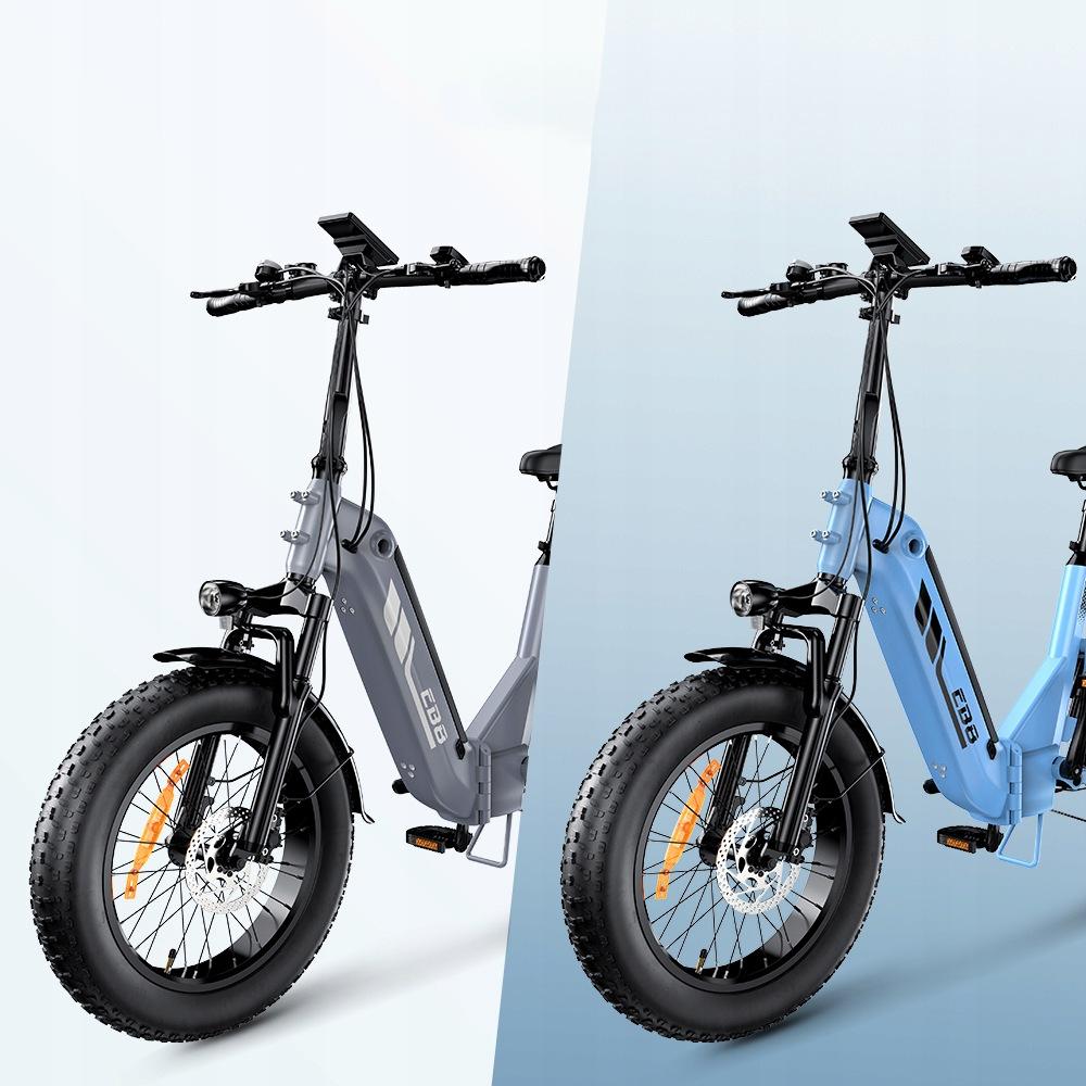 AGILERIDE 20" Electric Bike EB8-B 48V 15Ah 250W – 144 km Range, 25 km/h – with App and LCD