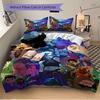 3Pcs Arcane League Legends Characters Bedding Sets For All Sizes New 3D Printed Bed Cover Comforter Duvet Cover Pillowcase Bedroom Decoration