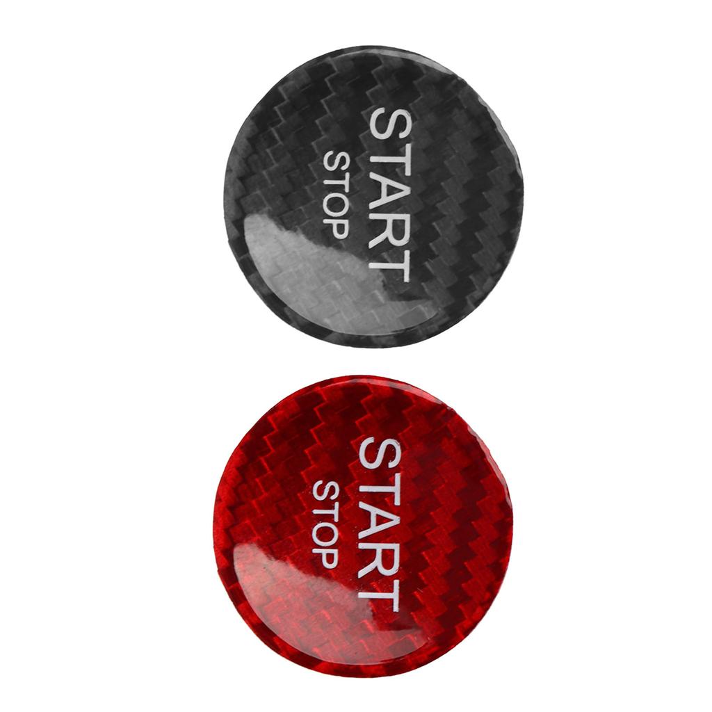 Кнопка запуска двигателя, кнопка остановки, крышка переключателя, наклейка из углеродного волокна, переключатель стартера зажигания, замена для P