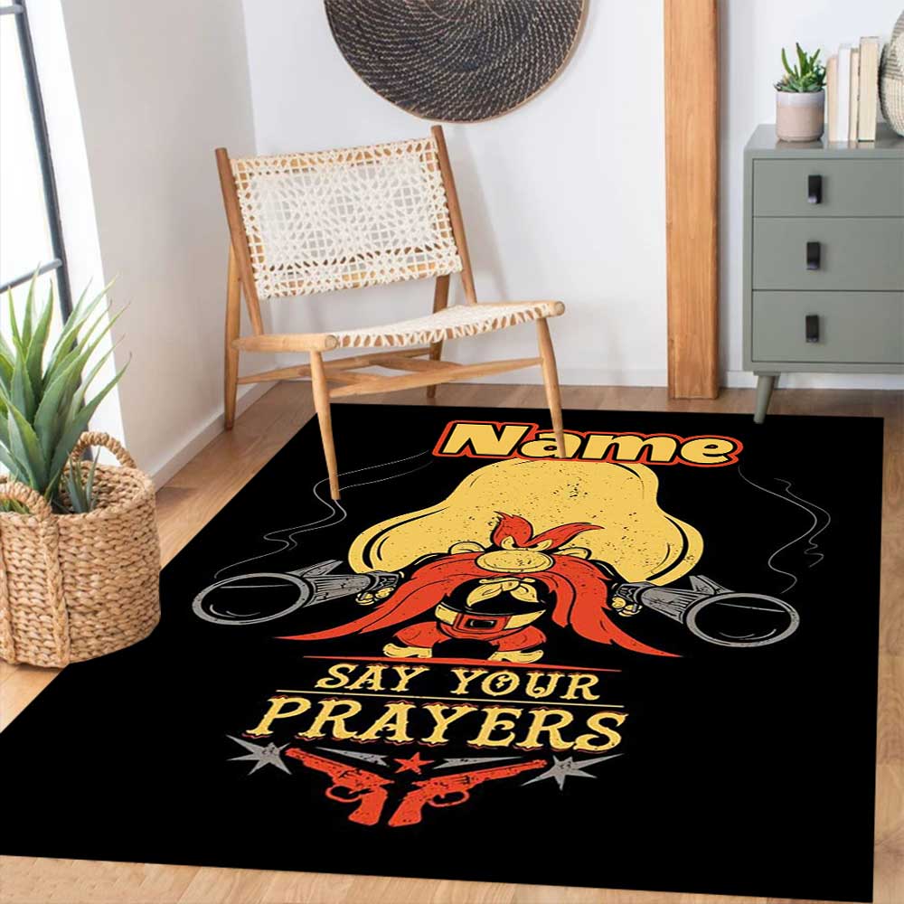 Warner Bros. Movies (26) Customize your name rug, office chair cushion, home bedroom living room gift.