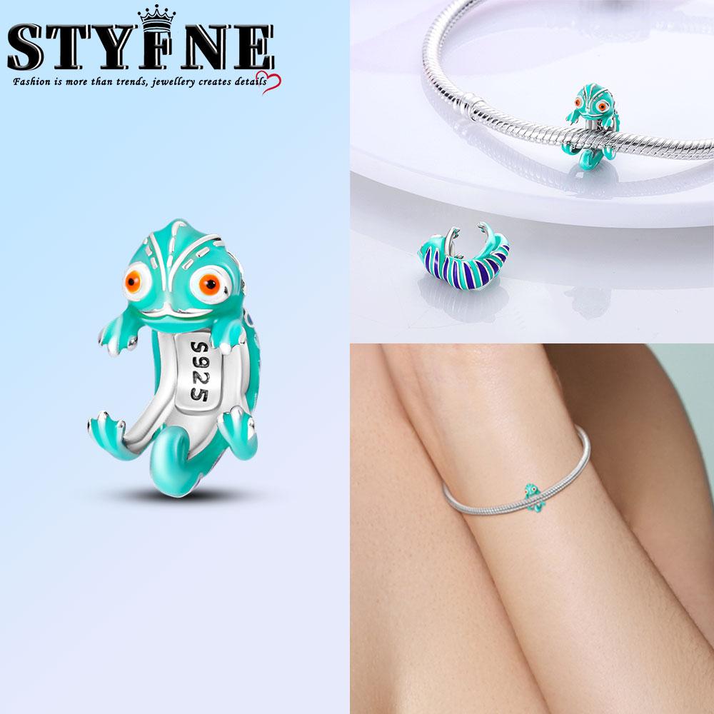 Copper Animal Charming Green Frog Snail Bee Bee Beads Suitable Original Bracelet Diy Gift Jewelry