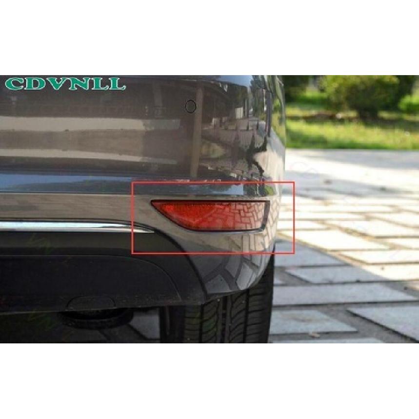 Для Volkswagen Jetta 2012-2014 Хромированная Серебристая Декоративная Рамка-Окантовка Заднего Противотуманного Фонаря 2 шт.