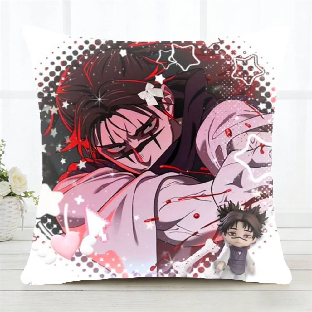 Чехол на подушку Choso Jujutsu Kaisen Модный квадратный чехол для подушки Спальня Диван Гостиная Ins Декор Отдых
