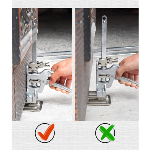 Set of 2 Hand Jacks, Hand Lifting Arm Tool, Lightweight and Compact Mini Jack Stands for Furniture Movement, Moving, Wall Tile Precision Locator, Viki