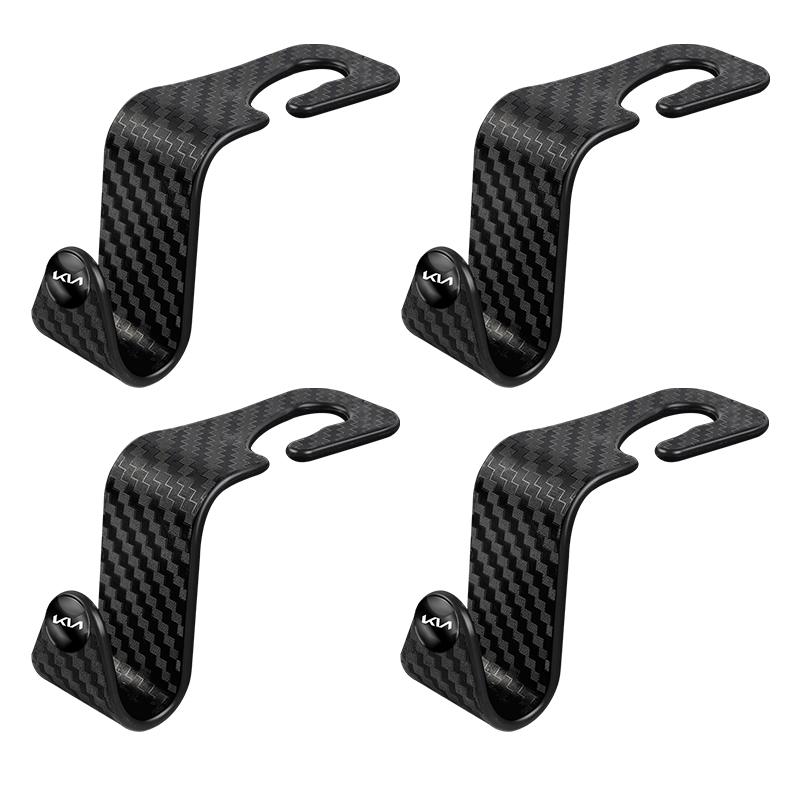 BBEI1 For Kia Morning Picanto Rio Sorento XCeed Soul Cerato Venga Cadenza K9 Se Car Back Seat Hook Hanging Storage Mobile Phone Holder