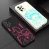 Cartoon Jujutsu Kaisen Phone Case For Samsung Galaxy A71 A21s A01 A03s A70 A31 A02 A51 A50 A11 Silicone Square Liquid Cover Bag