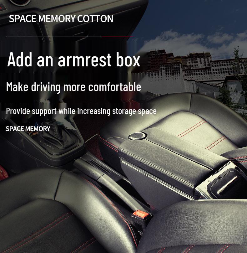 2018 Ford EcoSport Central Armrest Box - India Model