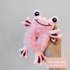 Корейский стиль мультяшная плюшевая лягушка резинка для волос для детей