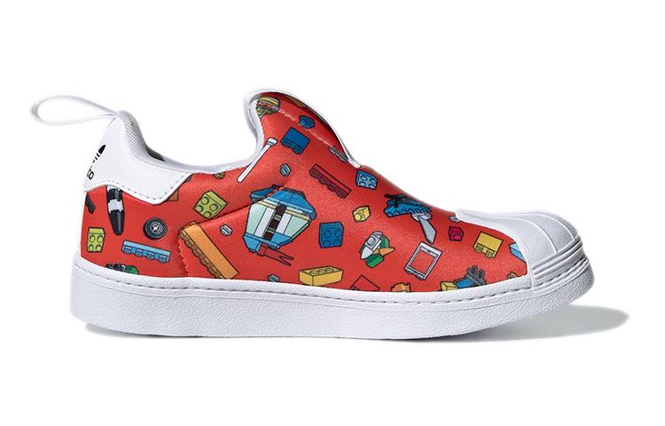 adidas Оригинальные детские скейтбордические кроссовки SUPERSTAR 360 для дошкольников GX3286