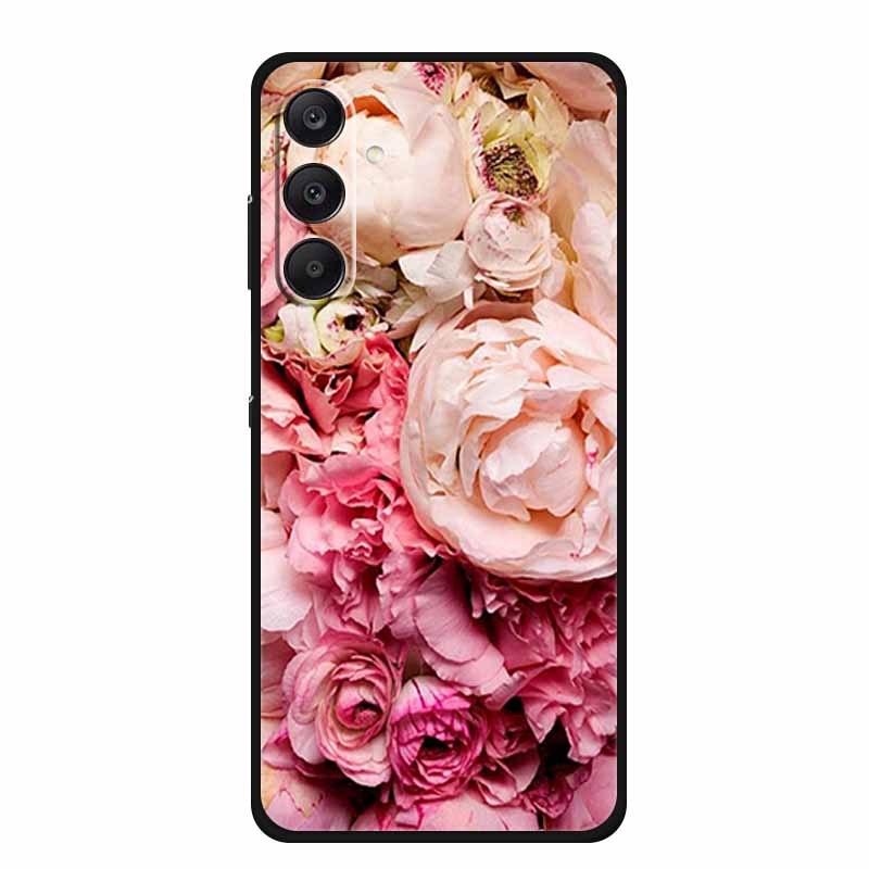 Чехол для Samsung Galaxy A36 5G Мягкий силиконовый чехол Черный бампер ТПУ Чехлы для телефона Для Samsung A36 Чехол A 36 5G Funda Задняя крышка