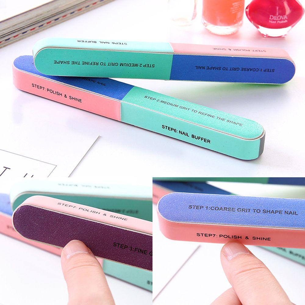 Professional Beauty Tools Pedicure Sanding Buffer Nail Care 7 Sided Nail Files