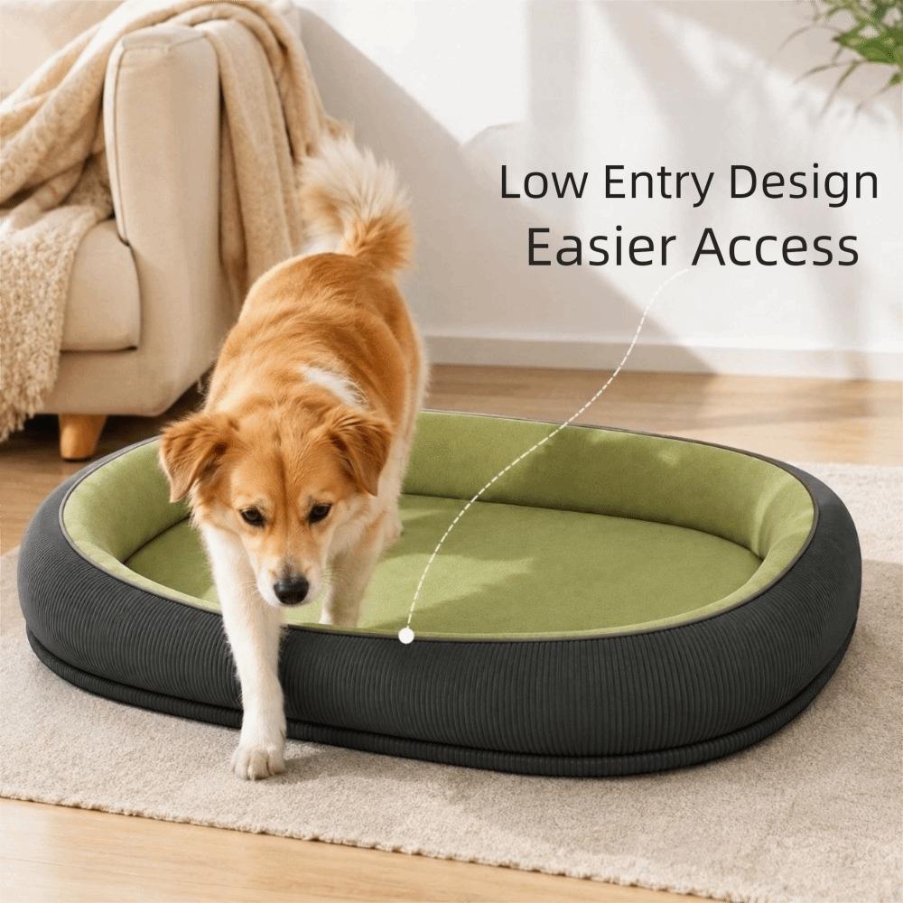 Comfortable Runway Shape Pet Bed Soft Warm Puppy Nest Four-Season Dog Sleeping Pad  Winter Season